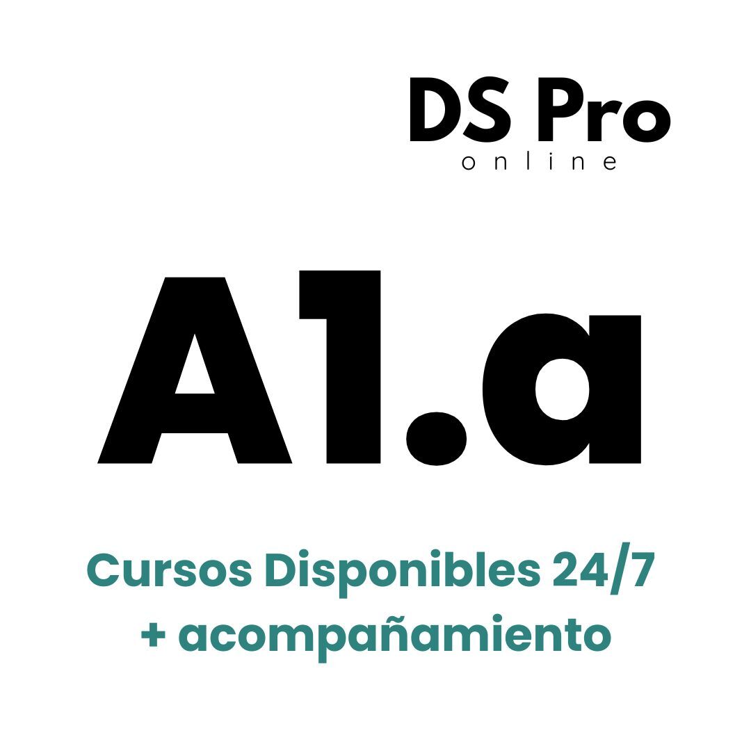 CURSO A1a - Disponible 24/7 con tutoría y material incluido 2 CURSO A1a - Disponible 24/7 con tutoría y material incluido - Imagen 2